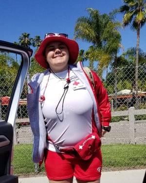 Hannah Williams got her first job as a lifeguard at Knott's Berry Farm, a Southern California theme park.