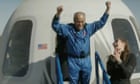 First Black astronaut candidate, now 90, reaches space in Blue Origin flight