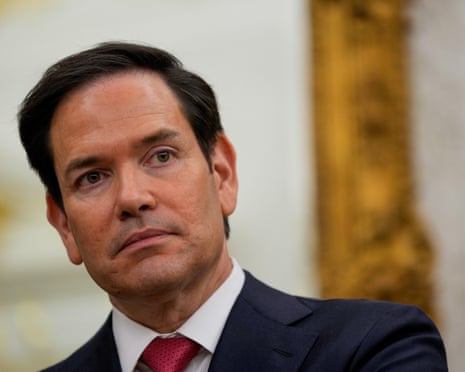 US secretary of state Marco Rubio