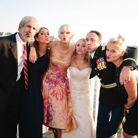 Taylor Swift crashes the wedding of Max Singer and Kenya Smith.