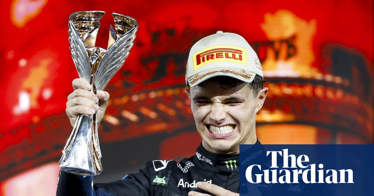 Lando Norris wins F1 world title in Abu Dhabi despite Verstappen’s GP win