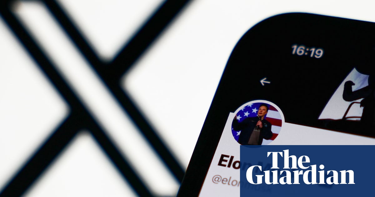 Value of Elon Musk's X 'rebounds to $44bn purchase price' | Elon Musk | The Guardian