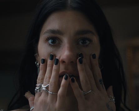 Camila Morrone as Rachel Harkin in Something Very Bad Is Going to Happen.