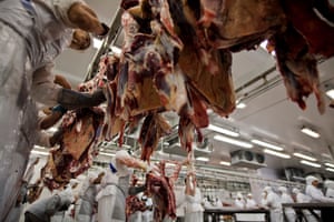 Slaughterhouse, Tangara da Serra, Mato Grosso state, Brazil.