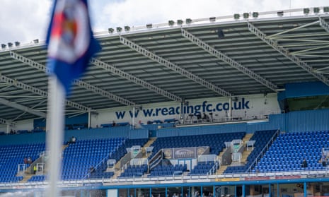 Reading’s stadium, pictured before a game against Preston this season.