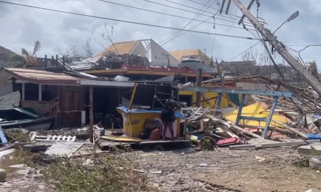Homes wrecked as Hurricane Beryl hits south-east Caribbean 