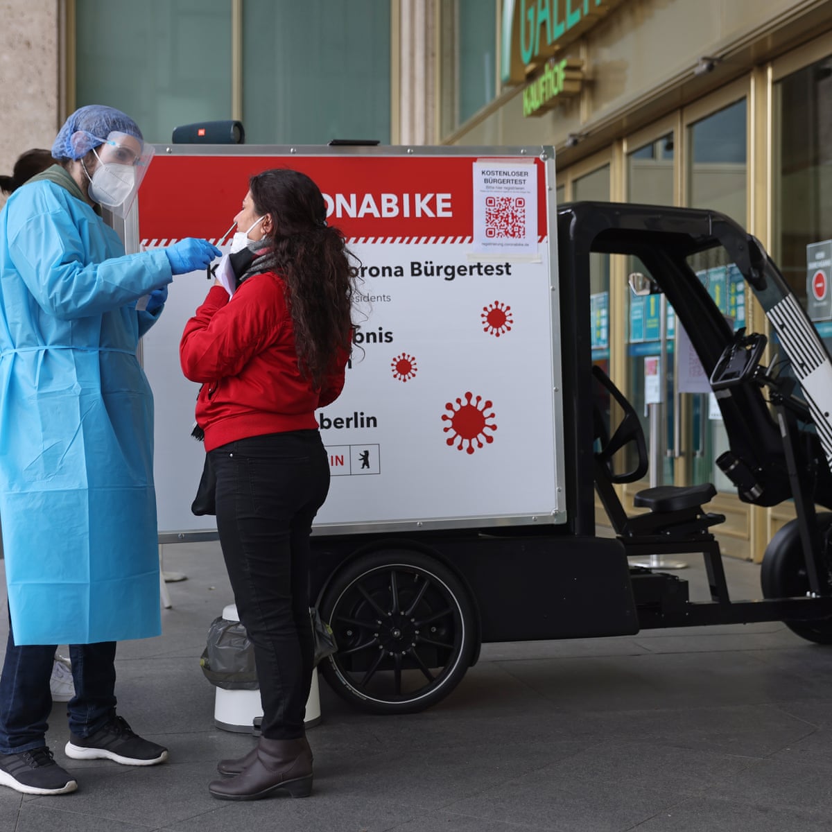 Pop Up Coronabikes Test German Love Of Order Coronavirus The Guardian