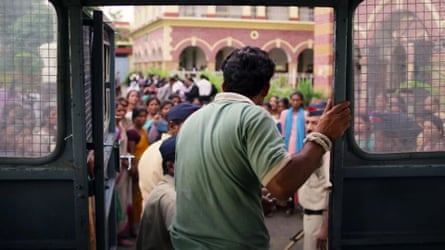 A scene from Indian Predator: Murder in a Courtroom