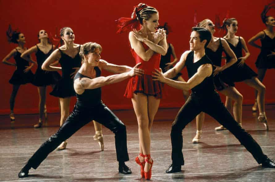 Ethan Stiefel, Amanda Schull and Sascha Radetsky in Center Stage.