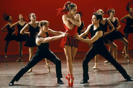 Ethan Stiefel, Amanda Schull and Sascha Radetsky in Center Stage.