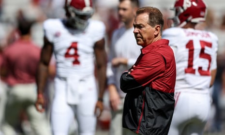 Nick Saban is the only coach to win seven national titles in the poll era of college football: six with the University of Alabama and one with Louisiana State University.