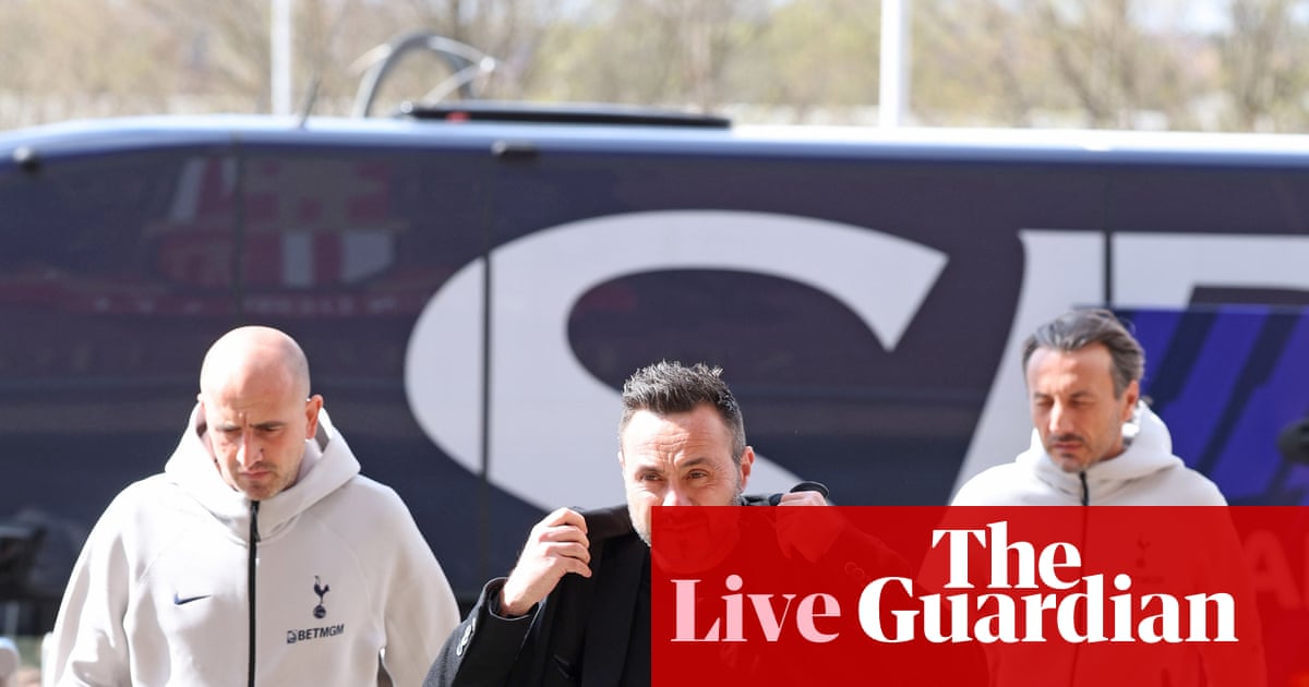 Sunderland v Tottenham, Nottingham Forest v Aston Villa and more: Premier League – live