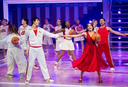 Tobias Turley and Leonor Correia in High School Musical