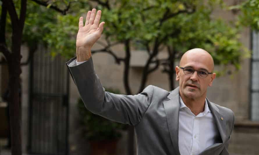 Catalonia’s foreign minister Raul Romeva.