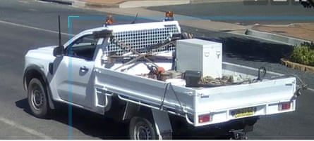 NSW police photo of the vehicle used by Julian Ingram