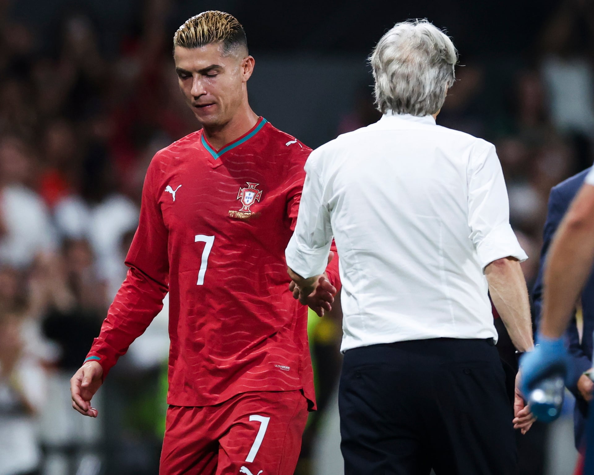 Photo: The Guardian Cristiano Ronaldo Leaves Portugal Camp After Dispute With Jorge Jesus
