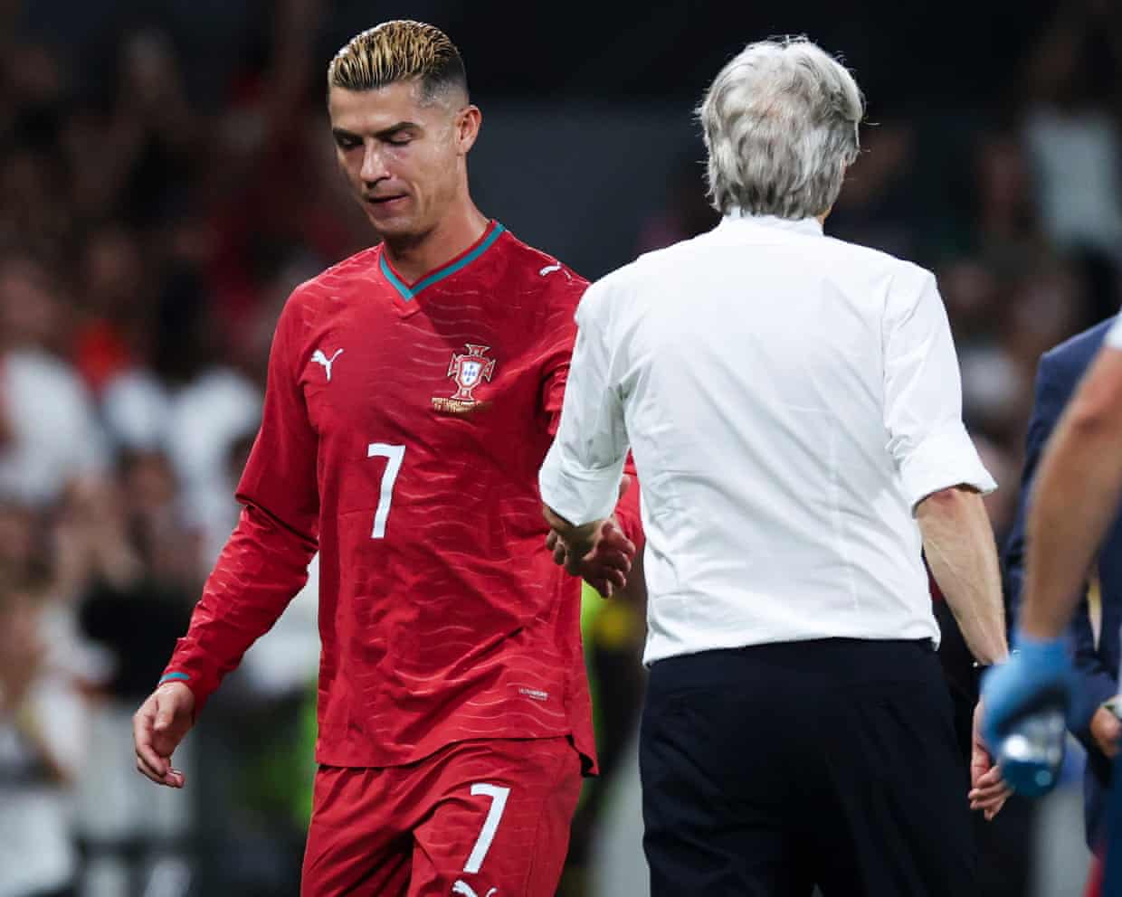 Ronaldo walkout sparks debate