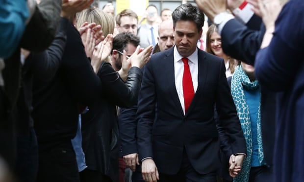 Ed Miliband the day after the 2015 general election.