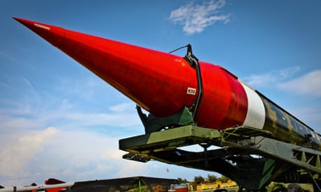 A Soviet R12 medium range ballistic missile deployed during the Cuban missile crisis of 1962