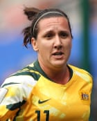 Lisa De Vanna of Australia in action during the 2019 Women’s World Cup group game against Italy.