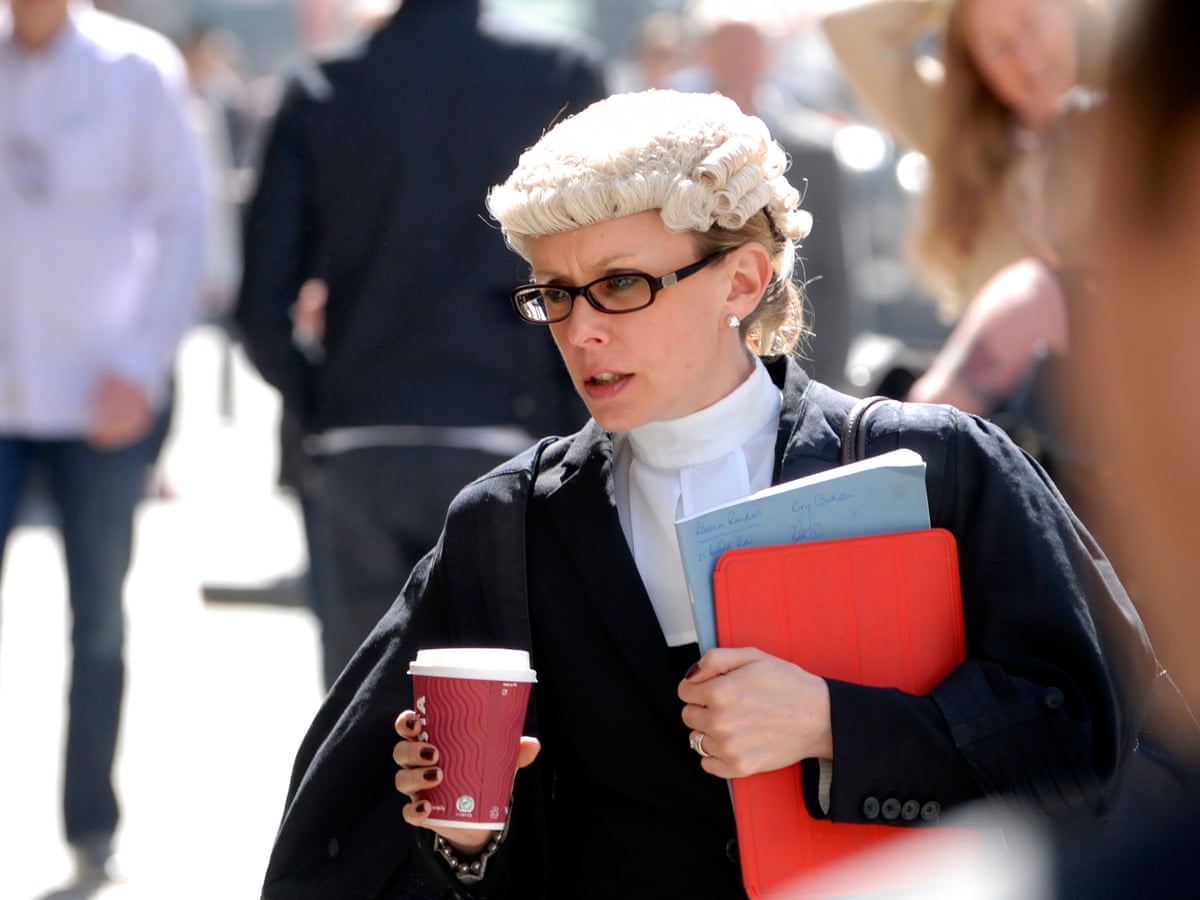 It is helpful to wear the uniform': barrister's wig enjoys surprising  popularity | Barristers | The Guardian