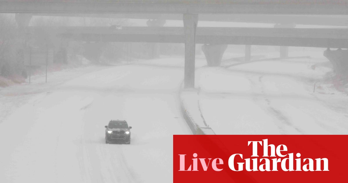 US weather: Seven states declare emergencies amid warnings snow could be heaviest in a decade - live updates