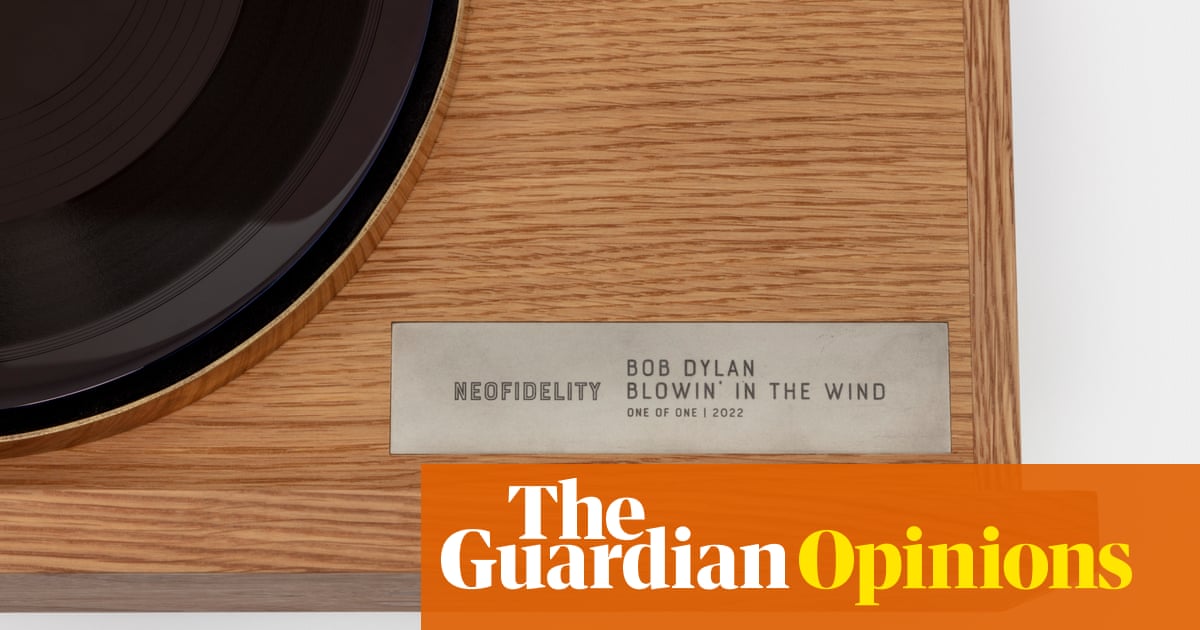 Bob Dylan’s £1.5m Blowin’ in the Wind vinyl is a bespoke insult to pop music