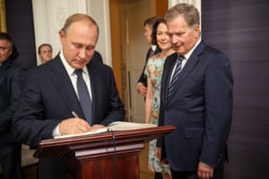 Trump And Putin Meet In Helsinki In Pictures Us News The