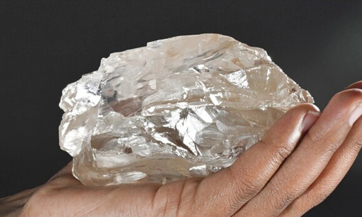 2492 Carat Stone In Botswana Largest Carat Ring Botswana