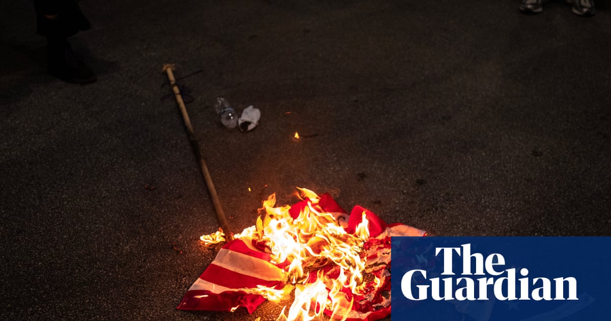 Trump Signs Order Mandating Prosecution Flag Desecration US