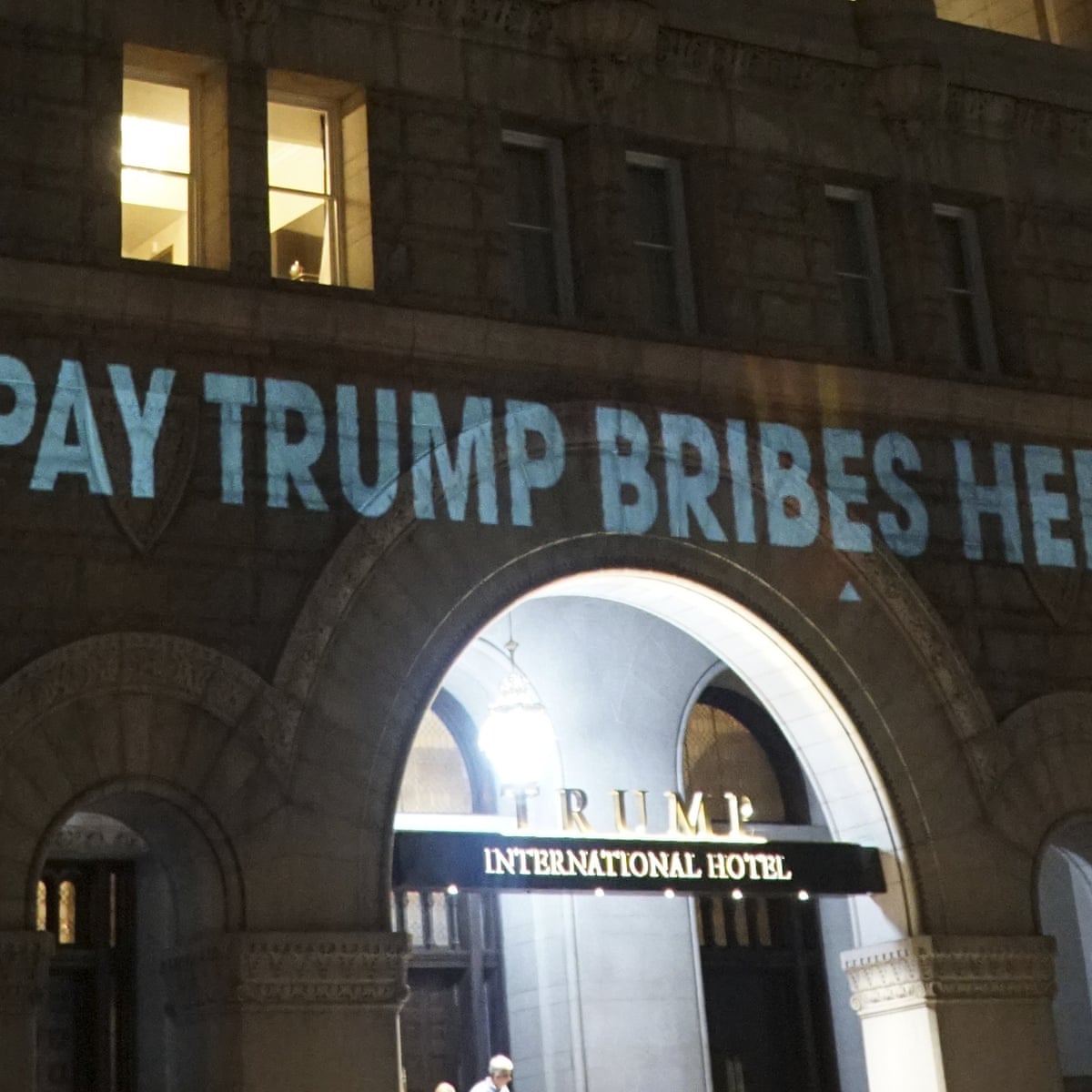 Inside Trump S Dc Hotel Where Allies And Lobbyists Flock To Peddle Their Interests Donald Trump The Guardian