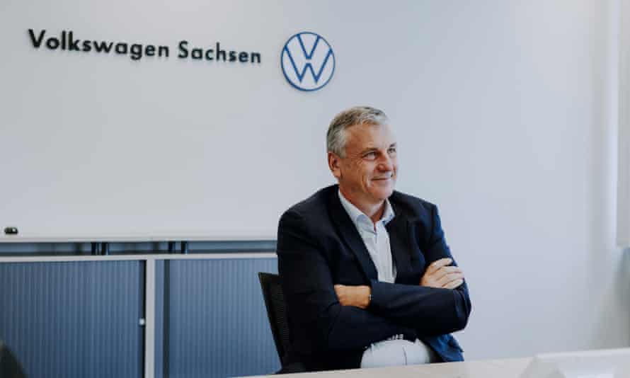 Dr Stefan Loth, chairman of Volkswagen Saxony's management board.