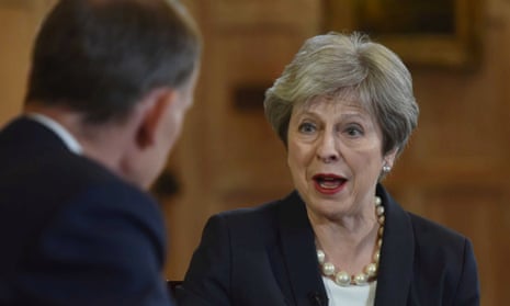 Theresa May speaks to Andrew Marr on Sunday morning.