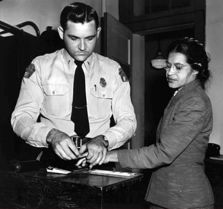 Rosa Parks in 1955.