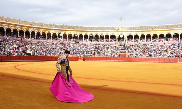 Matador Francisco Rivera performs during the April Fair at the Maestranza bullring in Seville this year.