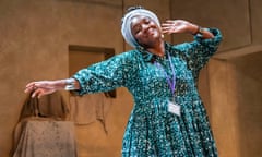 Magnificent … Cherrelle Skeete in Beneatha’s Place at the Young Vic.