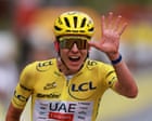 Tadej Pogacar tells rivals he is ‘improving a lot’ after fifth Tour de France win