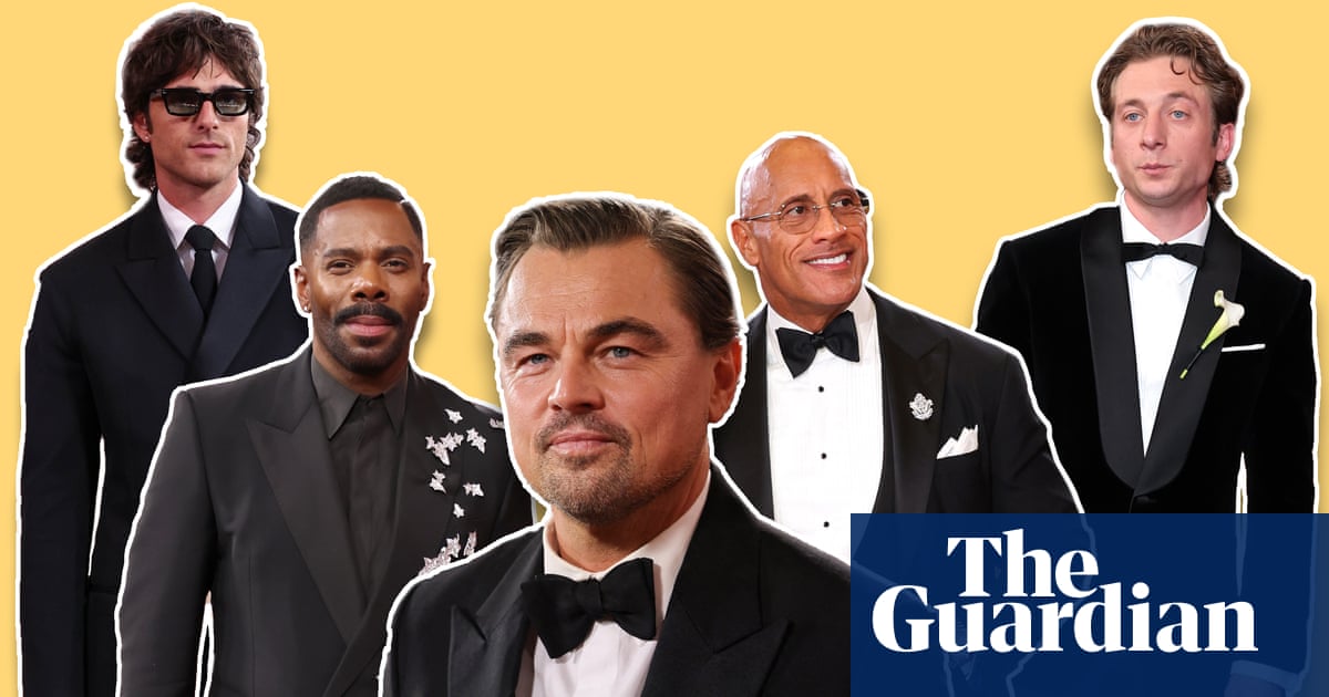 March of the penguins: the Golden Globes red carpet marks the return of the staid black suit