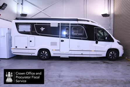 Undated handout photo issued by Crown Office of the motorhome purchased by Peter Murrell.
