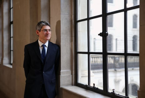 Jonathan Haskel, a former Bank of England Monetary Policy Committee member, at the Bank of England in London in 2024.