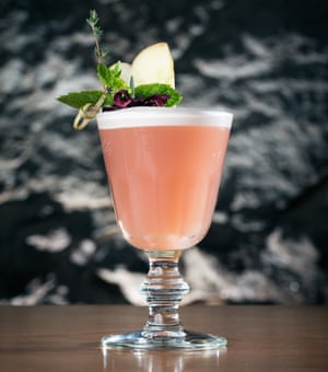 Wild raspberry sour from The Tippling House