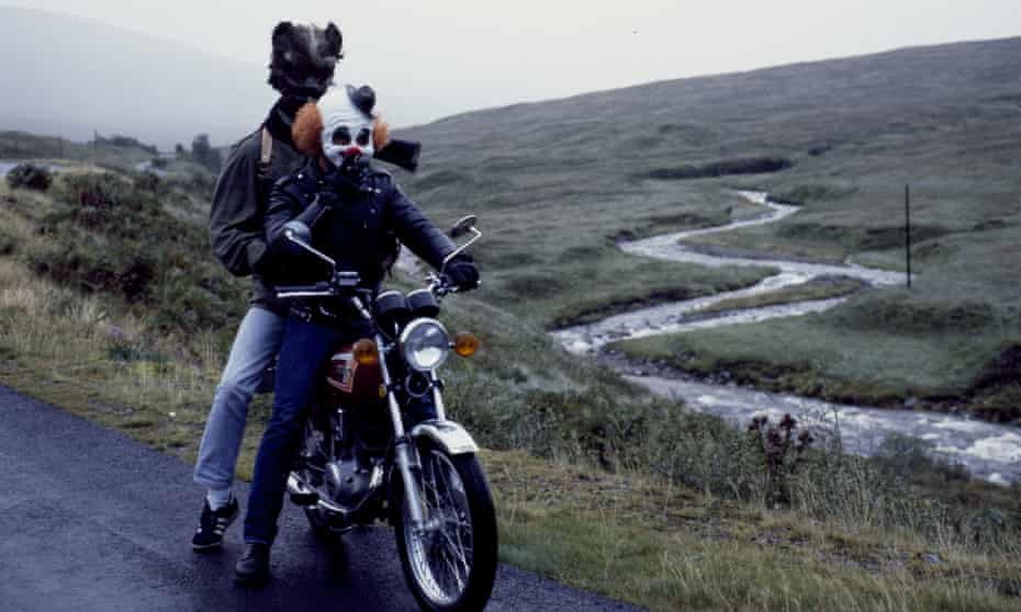 A still from the 1985 film Restless Natives.