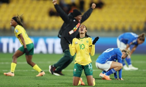 South Africa 3-2 Italy: Women's World Cup, Group G – live