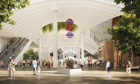 An image of Sellar Property Group’s proposed Liverpool Street station revamp.