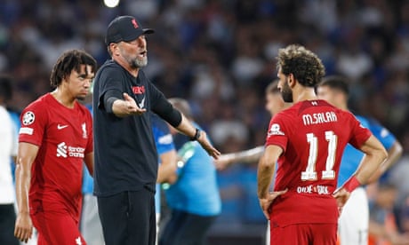 Klopp calls for Liverpool to ‘reinvent ourselves’ after humbling by Napoli