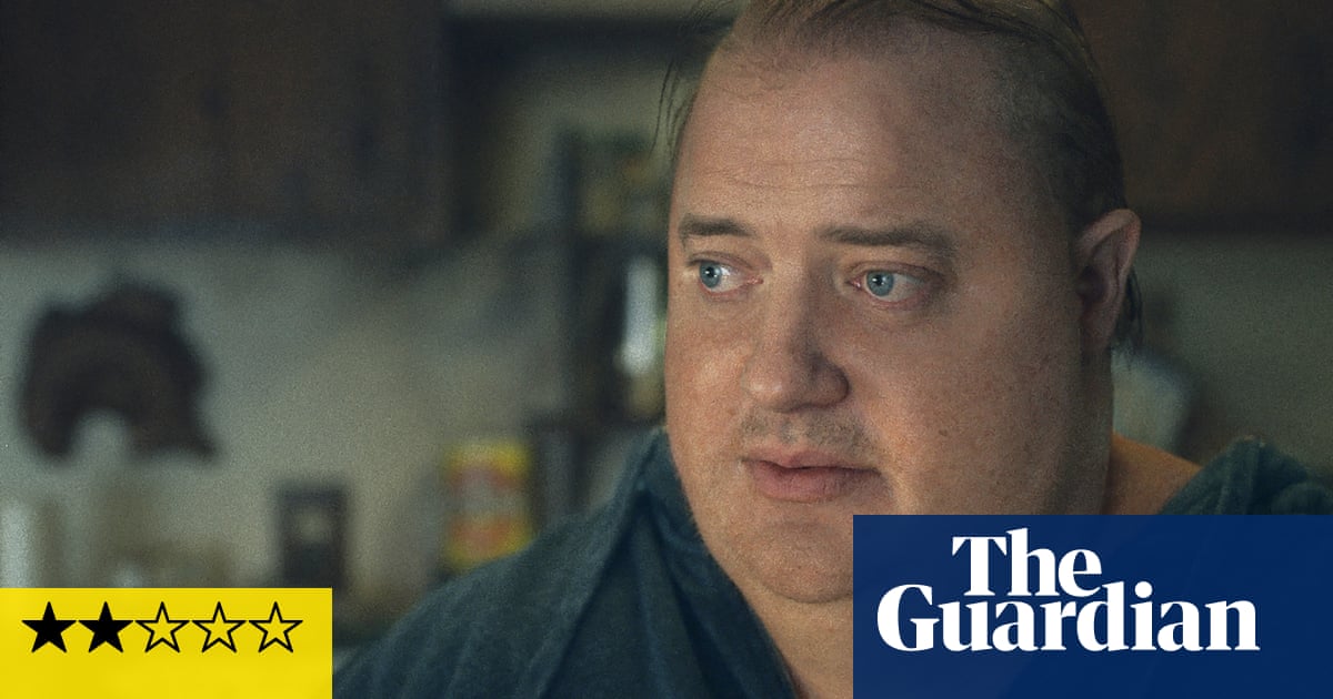 The Whale review – Darren Aronofsky’s latest is a hectoring invitation to blubber