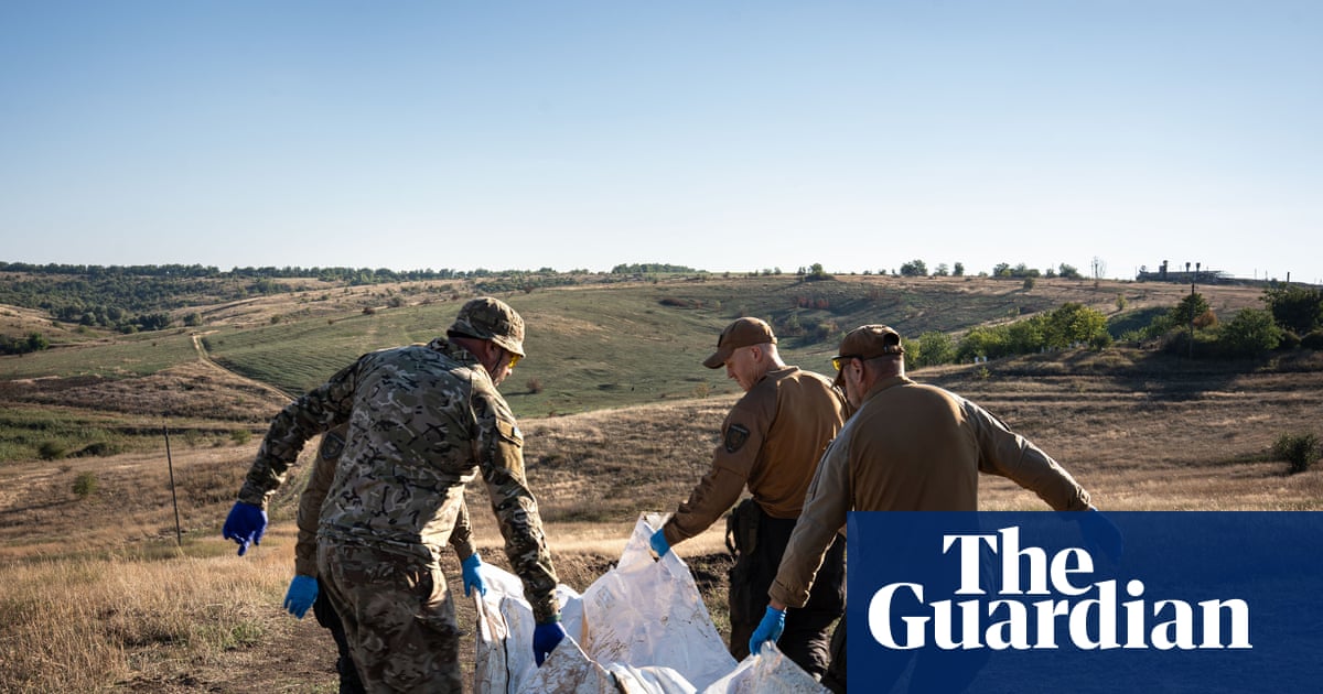 All these souls deserve a dignified rest': Ukraine's body seekers' bring home the fallen
