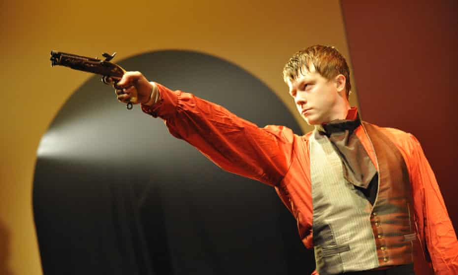 Daniel Rigby as Dantès in the West Yorkshire Playhouse’s adaptation of The Count Of Monte Christo. 