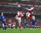 Clinical Arsenal earn precious win against Everton thanks to Konsa and Gabriel