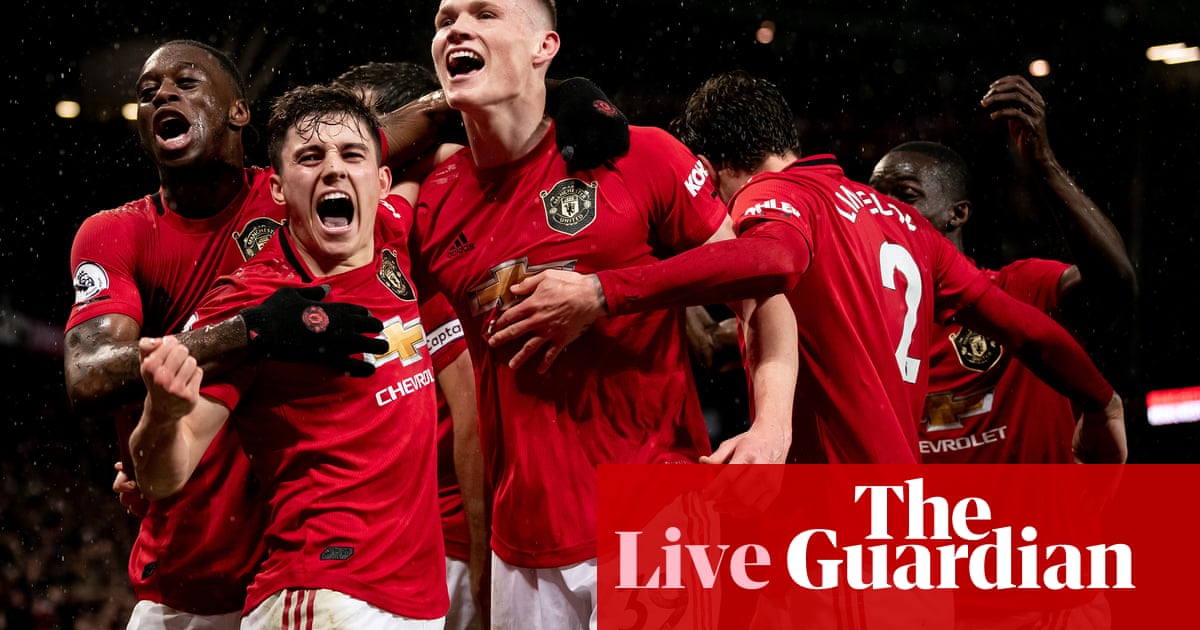 Manchester United 2 0 Manchester City Premier League As It Happened Football The Guardian